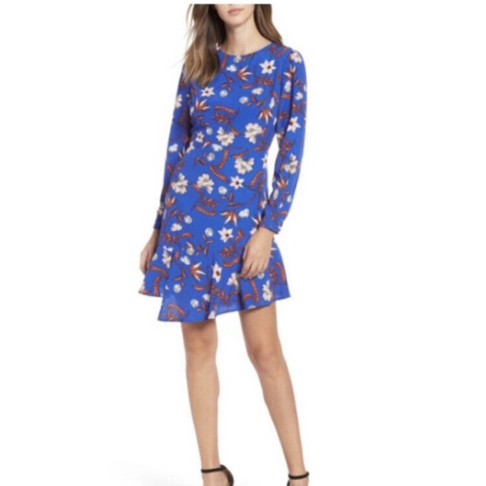 ASTR The Label Asymmetrical hem dress. Size L